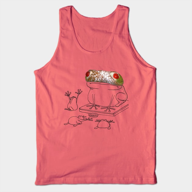 Cannolo - Frog-God Tank Top by MassimoFenati